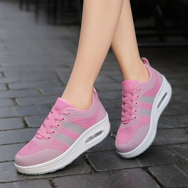 Women's Orthopaedic Sneakers - Lightweight Air Flying Woven Mesh