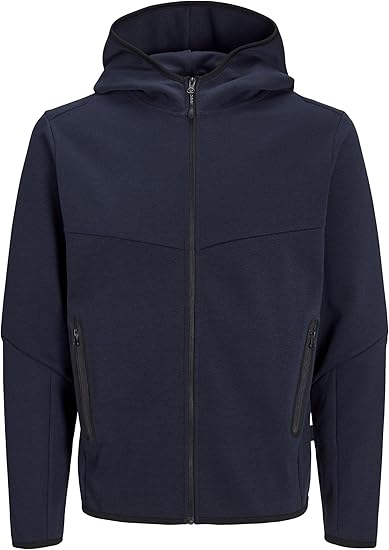 Counciller | JACK & JONES Zip-Up Hoodie – Timeless Comfort & Modern Style