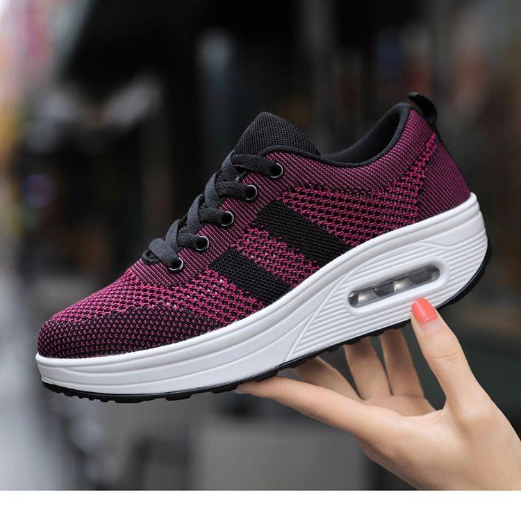 Women's Orthopaedic Sneakers - Lightweight Air Flying Woven Mesh