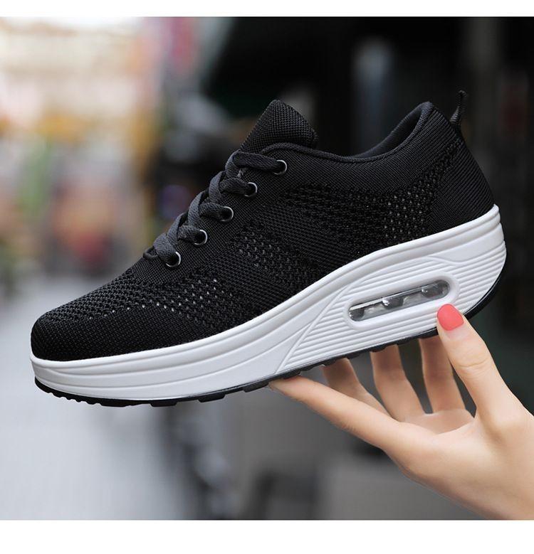 Women's Orthopaedic Sneakers - Lightweight Air Flying Woven Mesh