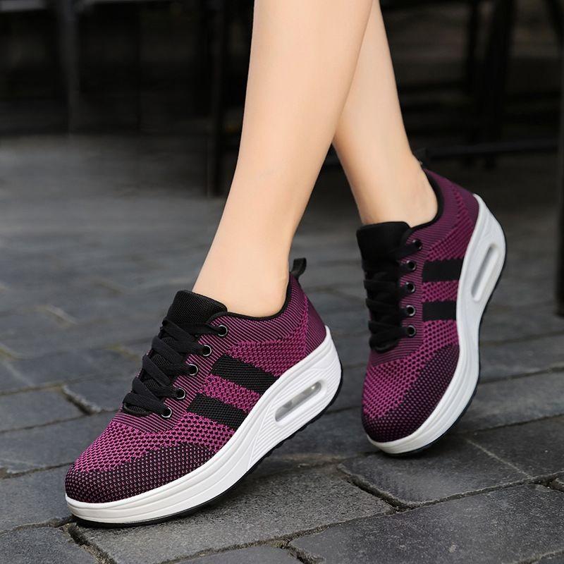 Women's Orthopaedic Sneakers - Lightweight Air Flying Woven Mesh